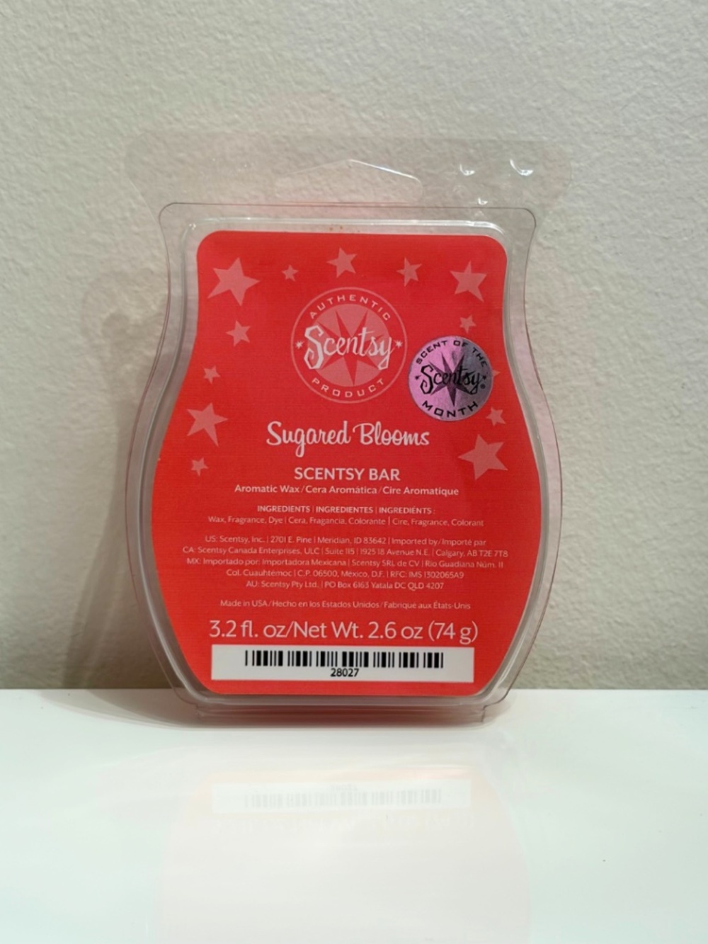 Scentsy Sugared Blooms Wax Bar